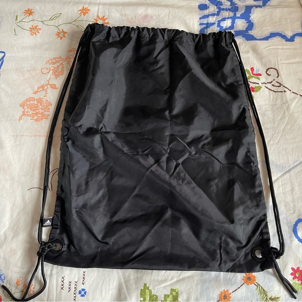 Adidas Black Drawstring Backpack - Picture 5 of 5
